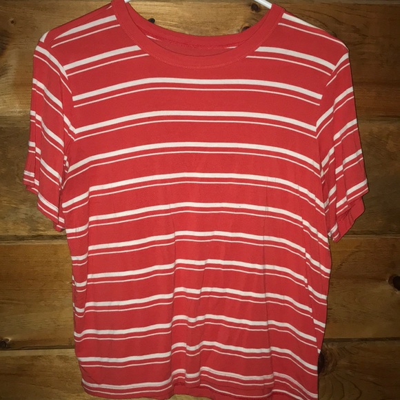 💫2/30$ 💫AE Soft & Sexy Striped Tee - Picture 1 of 2